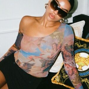 Princess Polly Manesh Long Sleeve Top